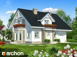 Проект дома ARCHON+ Дом в рододендронах 14