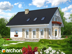 Проект дома ARCHON+ Дом в рододендронах 14