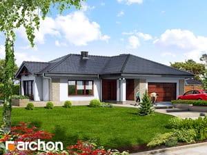 Проект дома ARCHON+ Дом в бадане