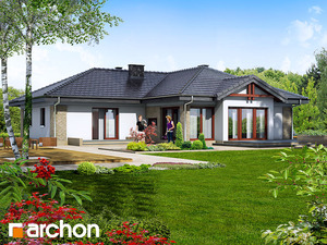 Проект дома ARCHON+ Дом в бадане