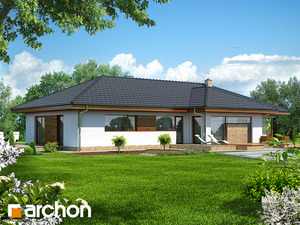 Проект дома ARCHON+ Дом в амаранте