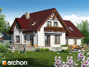 Проект дома ARCHON+ Дом в абрикосах (Г2)