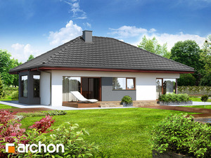 Проект дома ARCHON+ Дом под красной рябиной (Н)